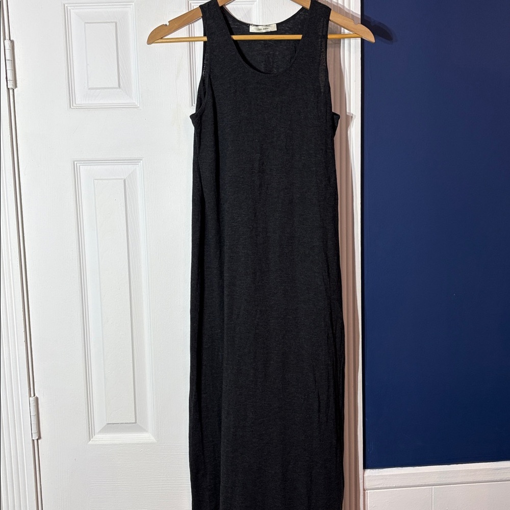 NEW THE ROW  Farissa Sleeveless Maxi Dress in grey REVERSIBLE - size small - Picture 13 of 13